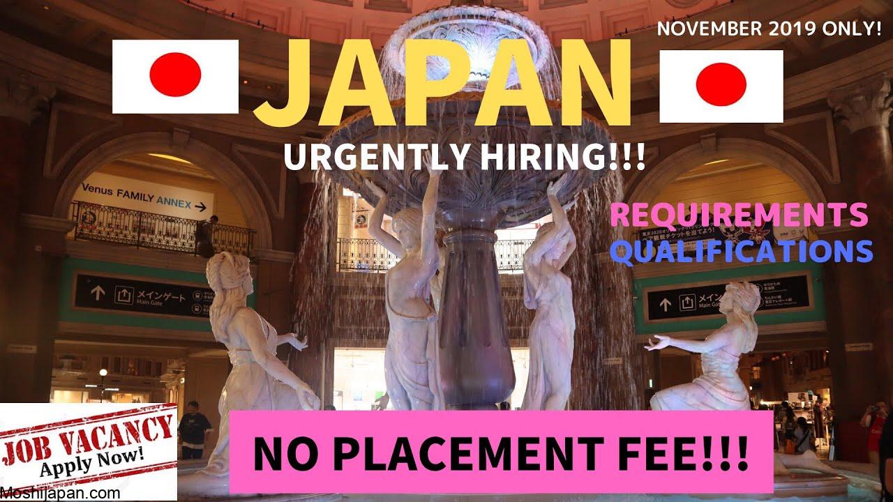 Job Opportunities for Filipinos in Japan 2024 2