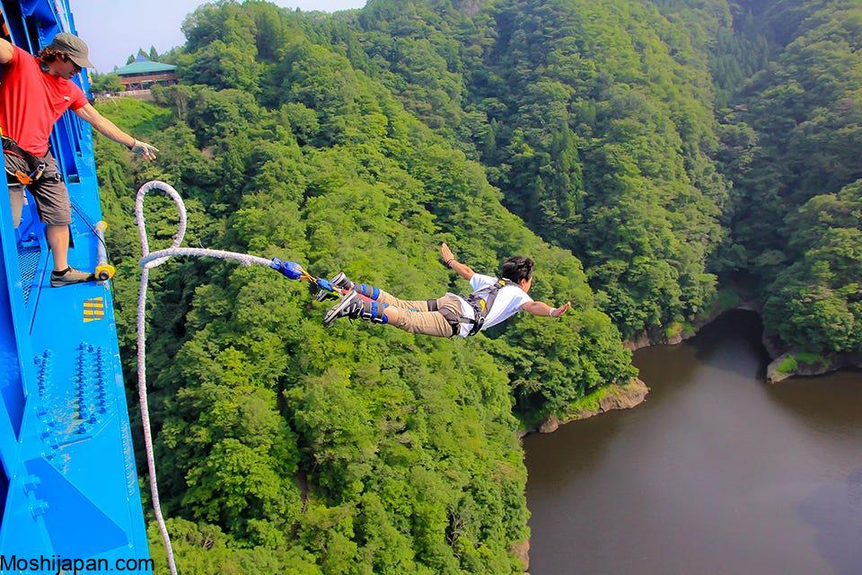 All about Bungee jumping at Ibaraki in Japan 2