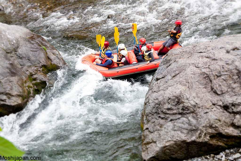All about Water rafting at Gunma in Japan 4