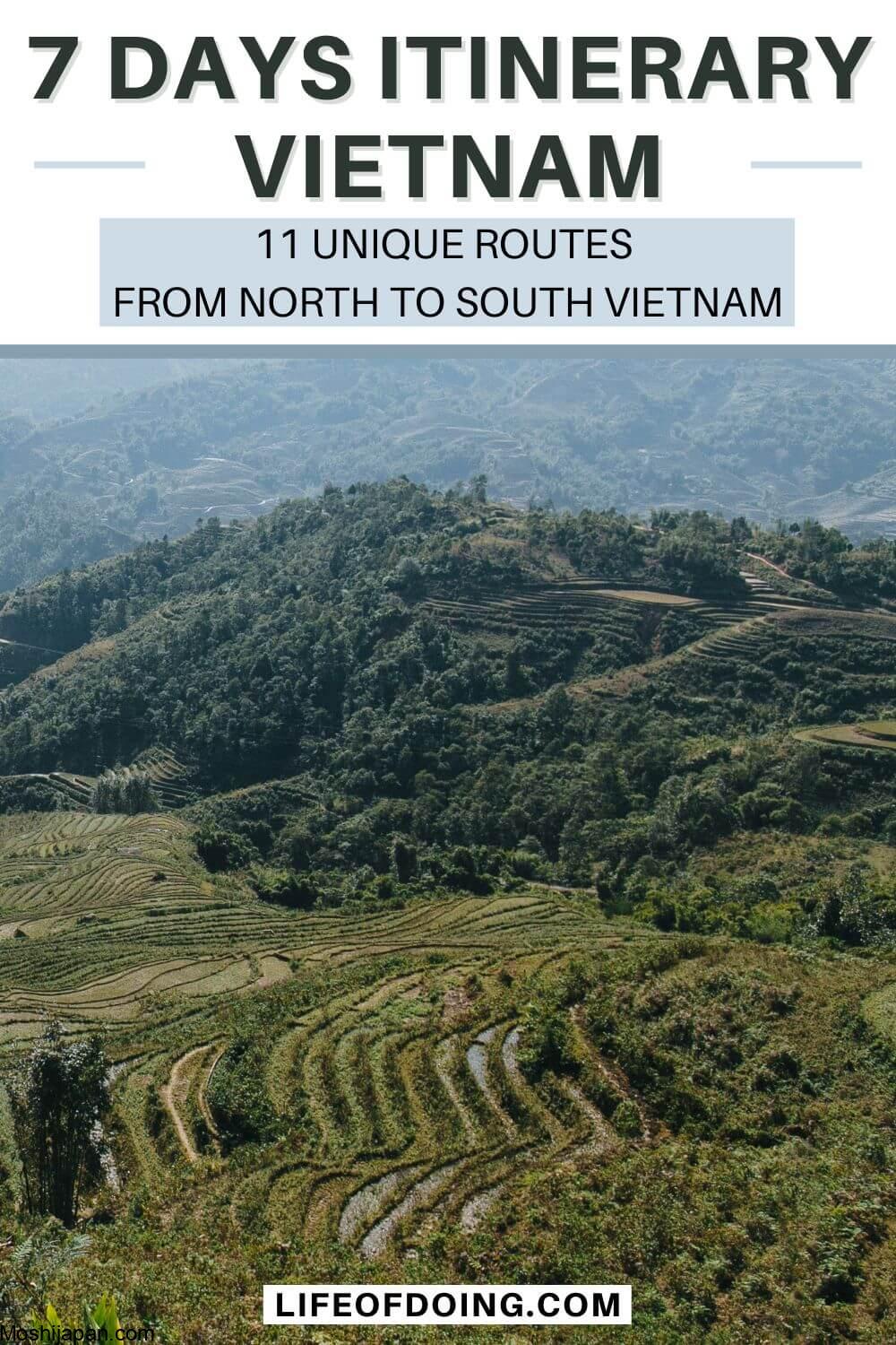 7 days in Vietnam itinerary with the best highlights 3
